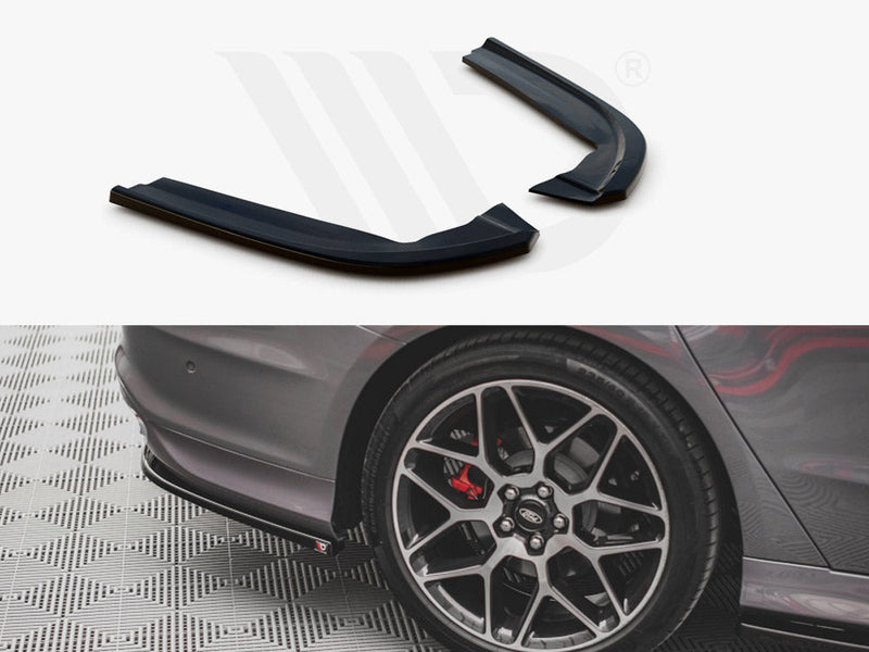 Maxton Design - REAR SIDE SPLITTERS V.1 FORD MONDEO ST-LINE MK5 FACELIFT (2019-)