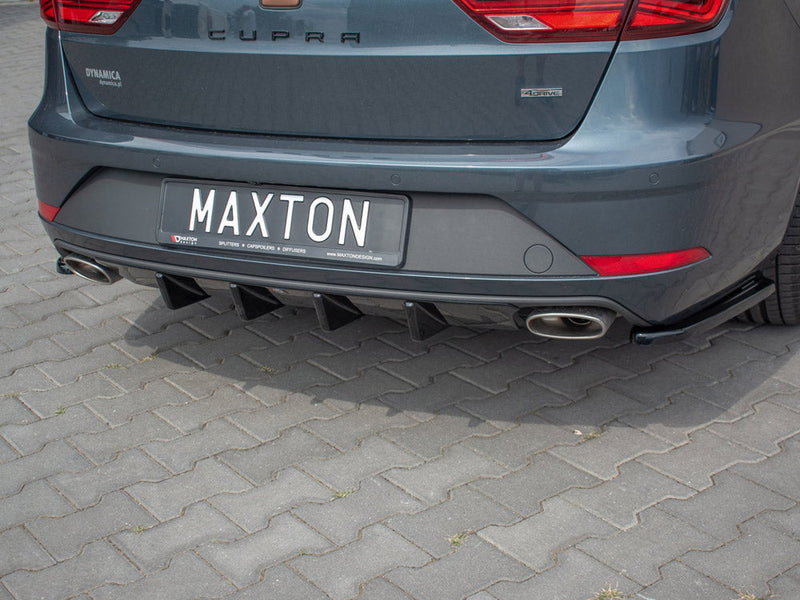 Maxton Design - REAR DIFFUSER SEAT LEON MK3 CUPRA ST (2017-)