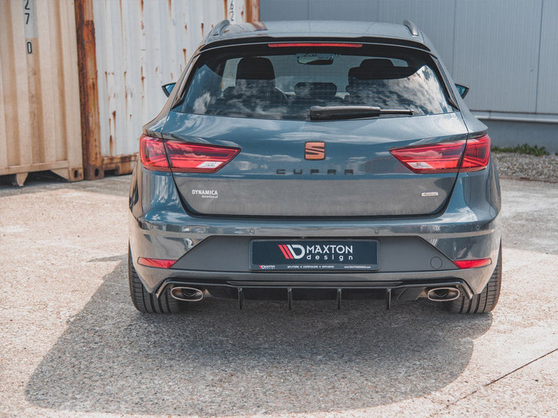 Maxton Design - REAR VALANCE V2 SEAT LEON MK3.5 CUPRA ESTATE (2017-2019)