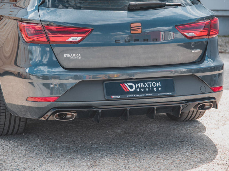 Maxton Design - REAR VALANCE V2 SEAT LEON MK3.5 CUPRA ESTATE (2017-2019)
