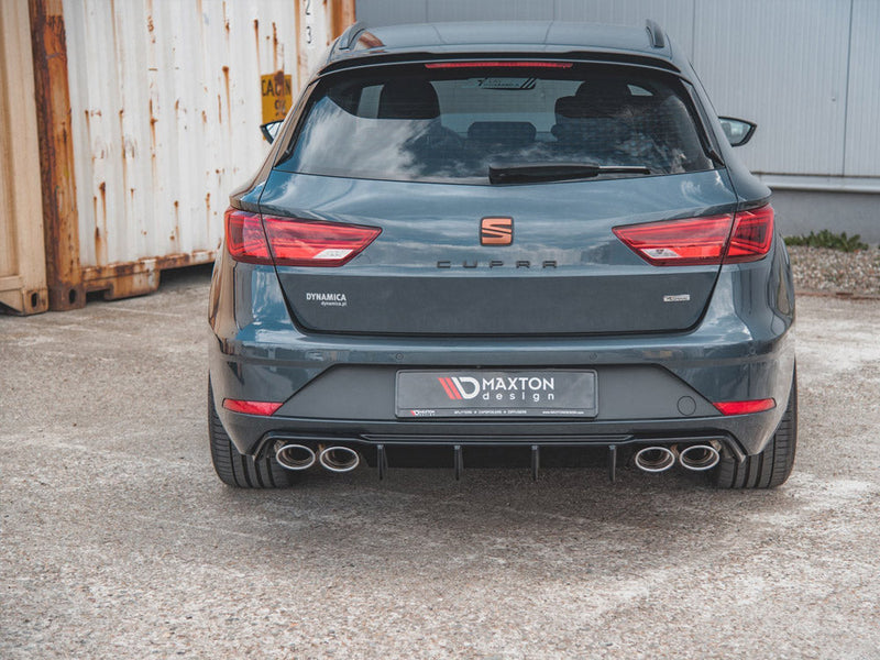 Maxton Design - REAR VALANCE V3 SEAT LEON MK3.5 CUPRA ESTATE (2017-2019)