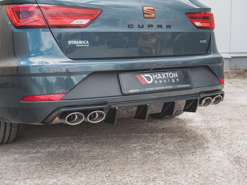 Maxton Design - REAR VALANCE V3 SEAT LEON MK3.5 CUPRA ESTATE (2017-2019)