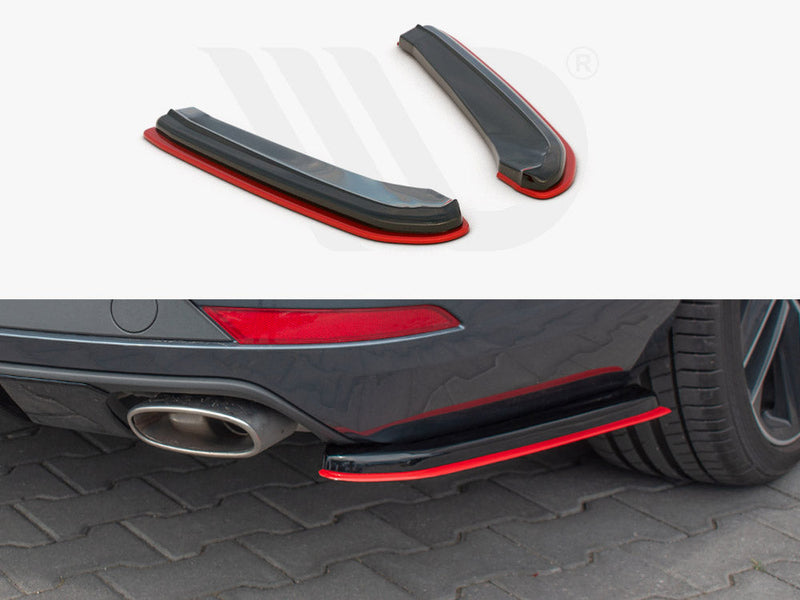 Maxton Design - REAR SIDE SPLITTERS V2 SEAT LEON MK 3.5 CUPRA ST (2017-)