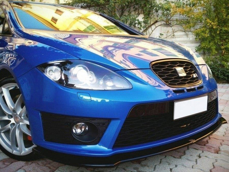 Maxton Design - FRONT SPLITTER V.1 SEAT LEON MK2 CUPRA FR (FACELIFT)