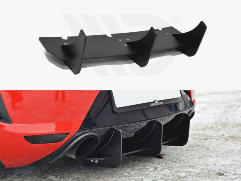 Maxton Design - REAR DIFFUSER SEAT LEON MK2 MS DESIGN