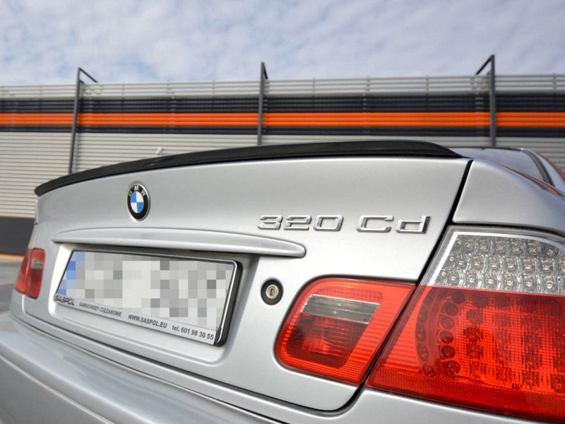 Maxton Design - SPOILER EXTENSION CAP BMW 3 E46 COUPE PRE-FACELIFT STANDARD (1999-2003)