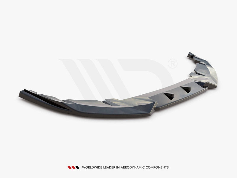 Maxton Design - FRONT SPLITTER V1 MINI COUNTRYMAN MK2 F60 JCW (2018-2020)