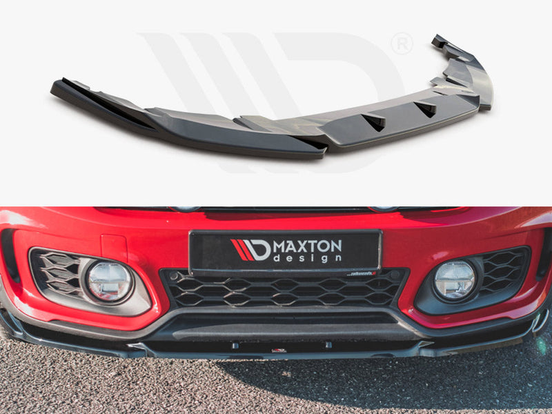 Maxton Design - FRONT SPLITTER V2 MINI COUNTRYMAN MK2 F60 JCW (2018-2020)