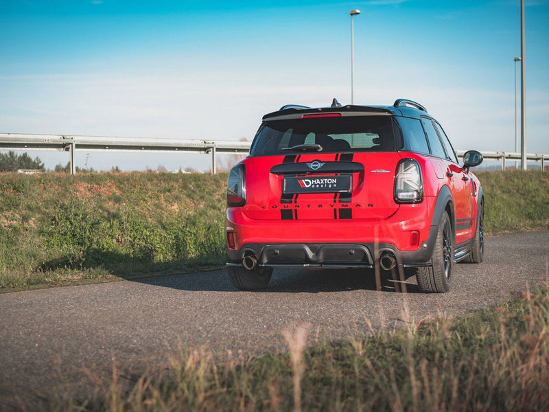 Maxton Design - REAR SIDE SPLITTERS MINI COUNTRYMAN MK2 F60 JCW (2018-2020)