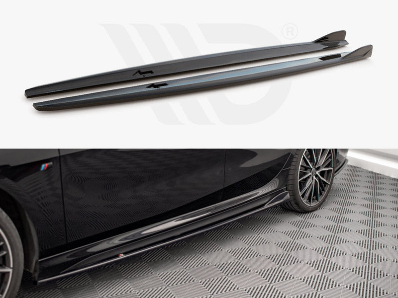 Maxton Design - SIDE SKIRTS DIFFUSERS V.2 BMW 2 GRAN COUPE M-PACK F44 (2019-)