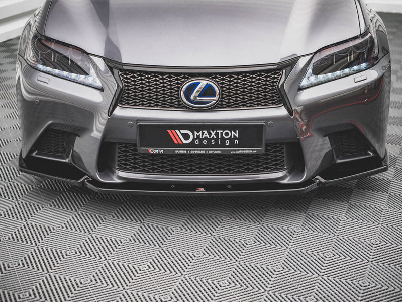 Maxton Design - FRONT SPLITTER V.1 LEXUS GS F SPORT MK4 (L10) (2012-2015)
