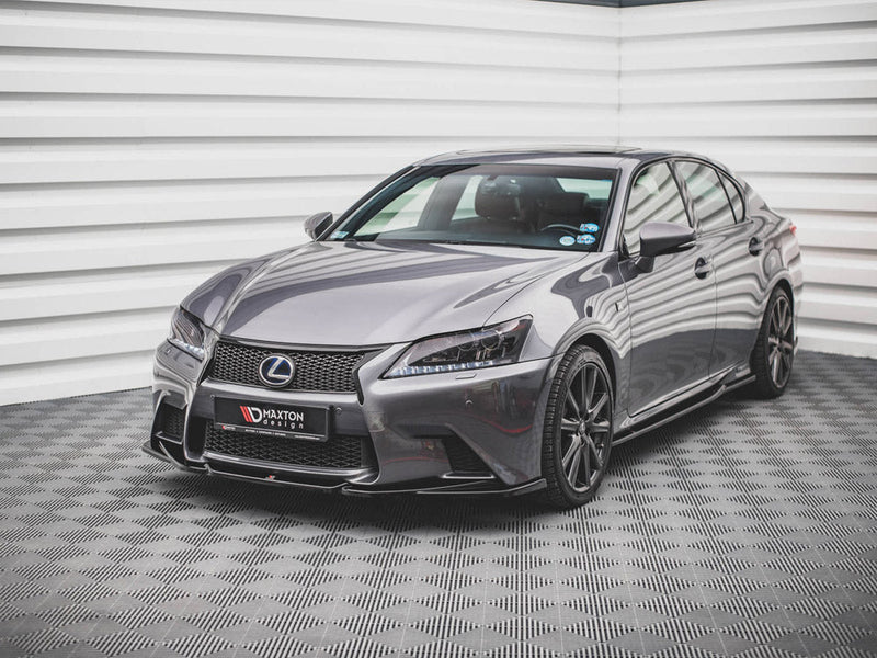 Maxton Design - FRONT SPLITTER V.2 LEXUS GS F SPORT MK4 (L10) (2012-2015)
