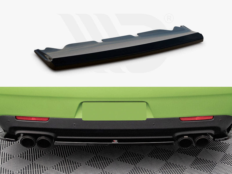 Maxton Design - CENTRAL REAR SPLITTER DODGE CHALLENGER SRT HELLCAT WIDEBODY MK3