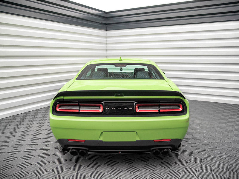 Maxton Design - CENTRAL REAR SPLITTER DODGE CHALLENGER SRT HELLCAT WIDEBODY MK3