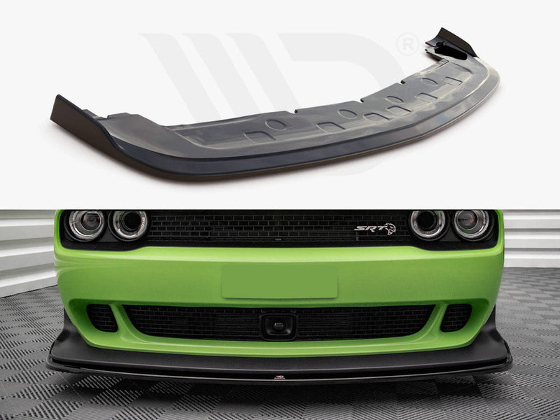 Maxton Design - FRONT SPLITTER DODGE CHALLENGER SRT HELLCAT WIDEBODY MK3