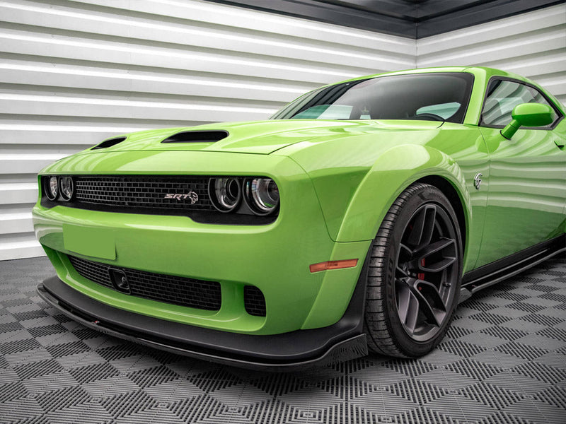 Maxton Design - FRONT SPLITTER DODGE CHALLENGER SRT HELLCAT WIDEBODY MK3
