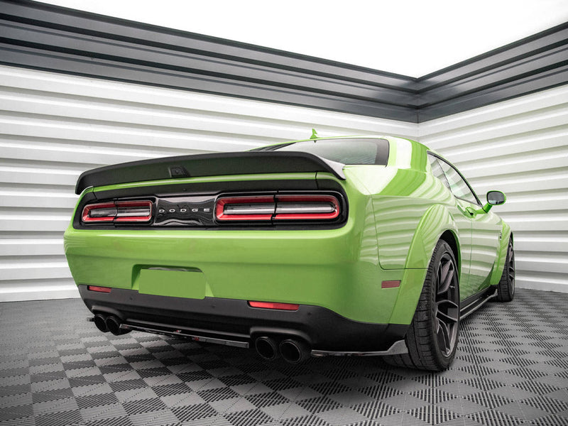 Maxton Design - REAR SIDE SPLITTERS DODGE CHALLENGER SRT HELLCAT WIDEBODY MK3