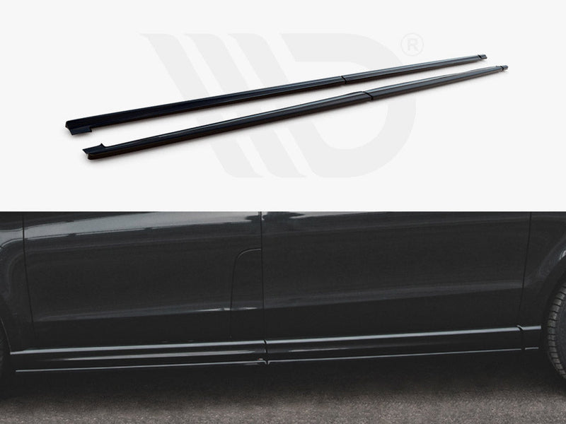 Maxton Design - Side Skirts Diffusers Mercedes-Benz V-Class Long AMG-Line W447