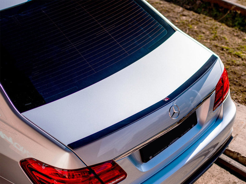Maxton Design - Spoiler Cap Mercedes E63 AMG / AMG-Line Sedan W212 Facelift