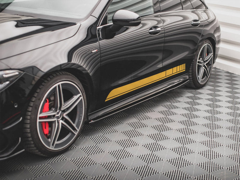Maxton Design - SIDE SKIRTS DIFFUSERS MERCEDES-AMG CLA 35 / 45 C118 (2019-2023)