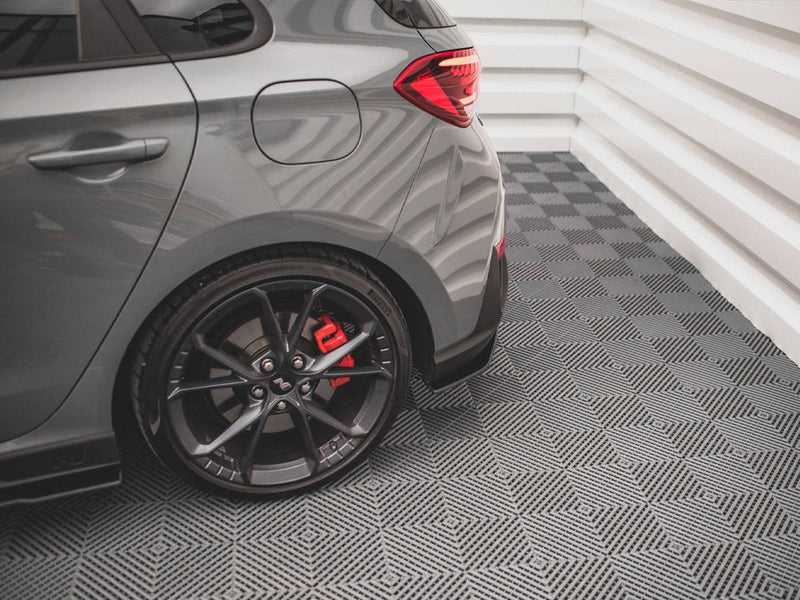Maxton Design - STREET PRO REAR SIDE SPLITTERS HYUNDAI I30 N HATCHBACK MK3 FACELIFT (2020-)