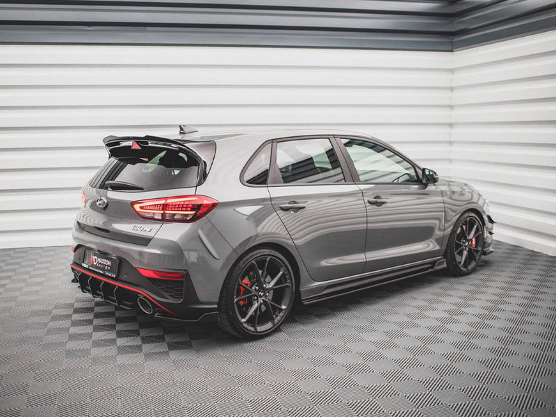 Maxton Design - REAR SIDE SPLITTERS V.3 HYUNDAI I30 N HATCHBACK MK3 FACELIFT (2020-)