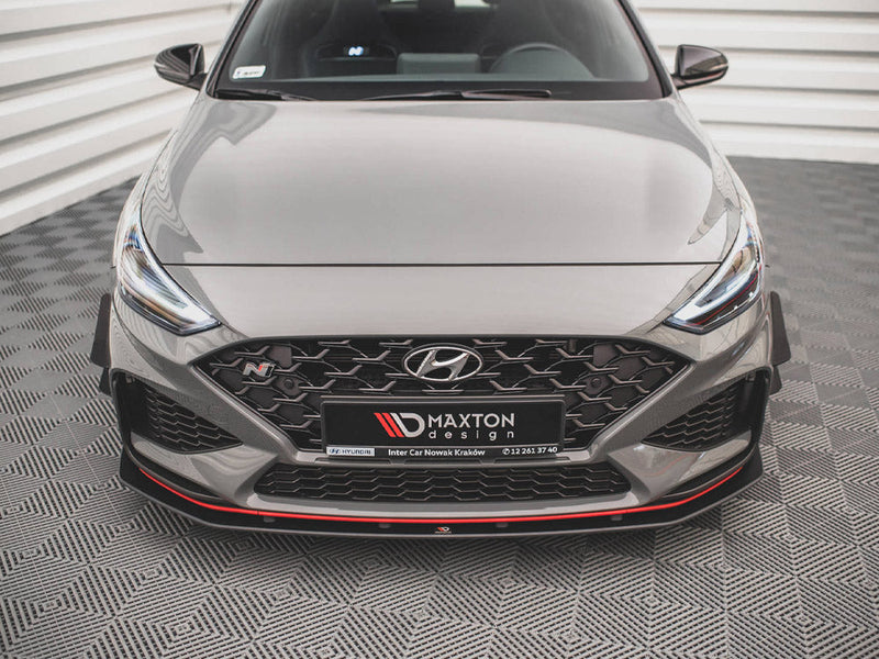 Maxton Design - STREET PRO FRONT SPLITTER HYUNDAI I30 N HATCHBACK/FASTBACK MK3 FACELIFT (2020-)