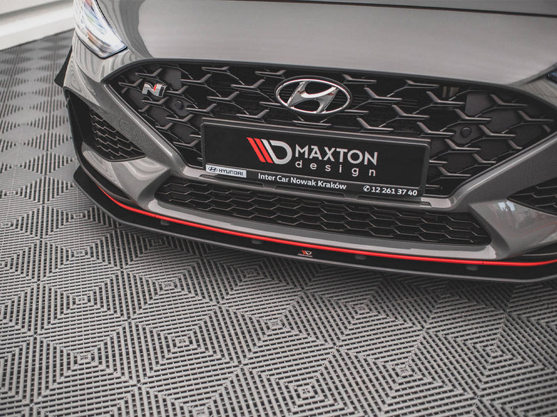 Maxton Design - STREET PRO FRONT SPLITTER HYUNDAI I30 N HATCHBACK/FASTBACK MK3 FACELIFT (2020-)