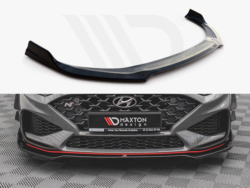 Maxton Design - FRONT SPLITTER V.3 HYUNDAI I30 N HATCHBACK/FASTBACK MK3 FACELIFT (2020-)