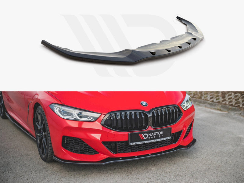 Maxton Design - FRONT SPLITTER V.1 BMW 8 COUPE G15 / 8 GRAN COUPE M-PACK G16 (2018-)