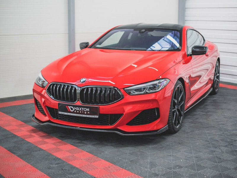 Maxton Design - FRONT SPLITTER V.2 BMW 8 COUPE G15 / 8 GRAN COUPE M-PACK G16 (2018-)