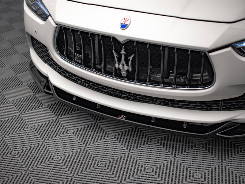 Maxton Design - FRONT SPLITTER V.1 MASERATI GHIBLI MK3 (2013-)