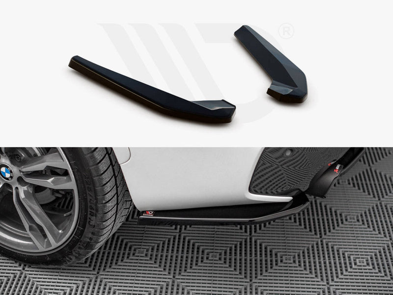 Maxton Design - Rear Side Splitters BMW X1 M-Pack F48 / F48 Facelift