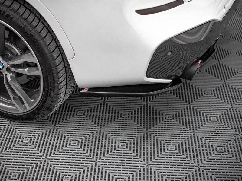 Maxton Design - Rear Side Splitters BMW X1 M-Pack F48 / F48 Facelift
