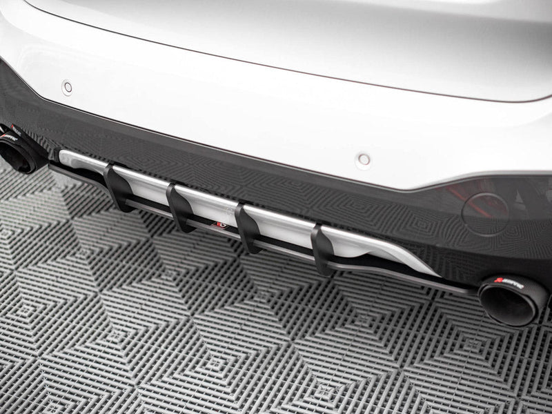 Maxton Design - Street PRO Rear Diffuser Bmw X1 M-pack F48 (2015-2019)