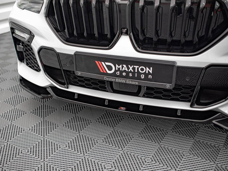 Maxton Design - FRONT SPLITTER V.1 BMW X6 M-PACK G06