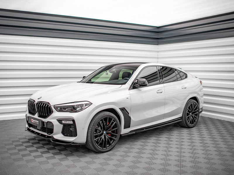 Maxton Design - SIDE SKIRTS DIFFUSERS BMW X6 M-PACK G06 / X6 M F96