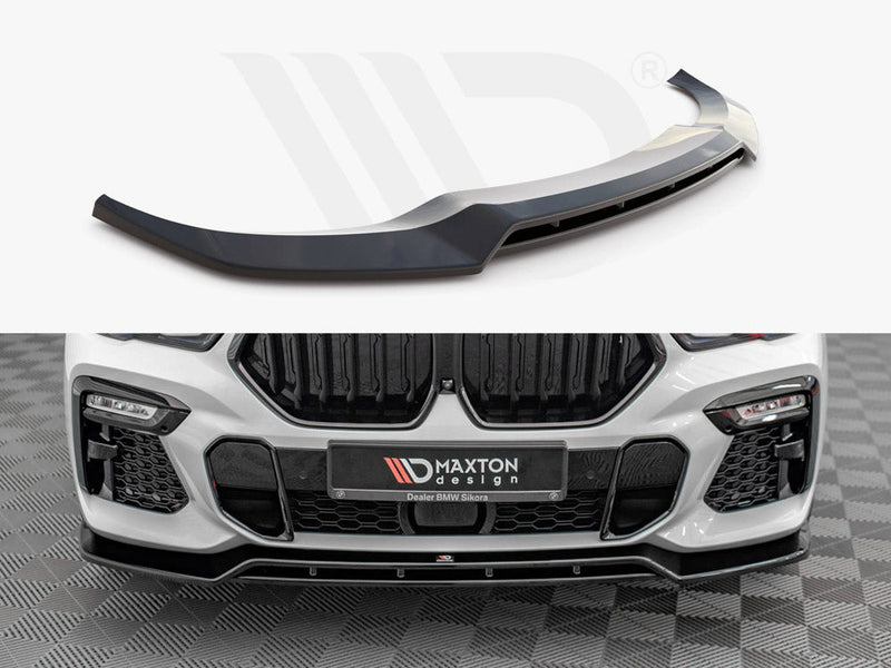 Maxton Design - FRONT SPLITTER V.2 BMW X6 M-PACK G06