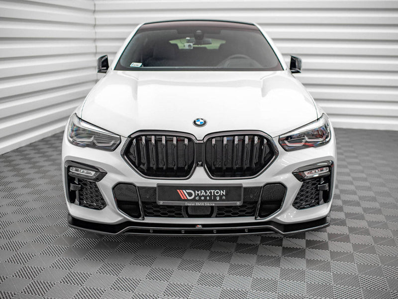 Maxton Design - FRONT SPLITTER V.2 BMW X6 M-PACK G06