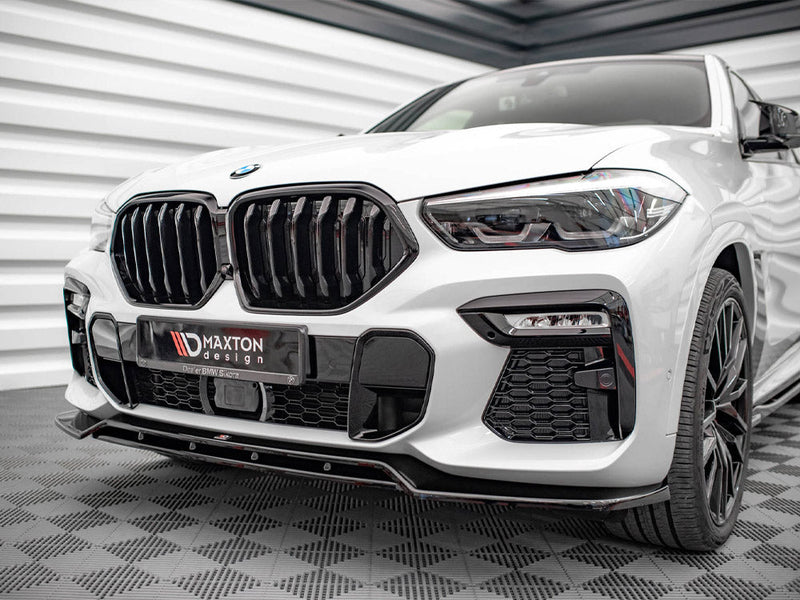 Maxton Design - FRONT SPLITTER V.2 BMW X6 M-PACK G06