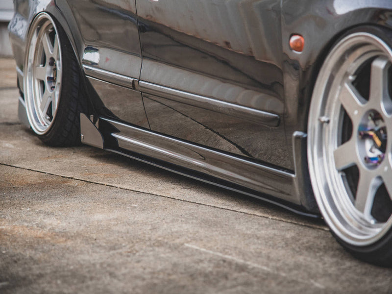 Maxton Design - RACING SIDE SKIRTS DIFFUSERS MITSUBISHI GALANT AVANCE MK8 (1996-2003)