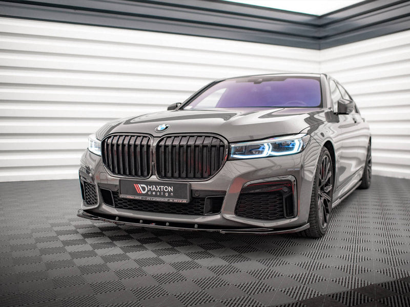 Maxton Design - FRONT SPLITTER V.1 BMW 7 G11 M-PACK FACELIFT (2019-2022)