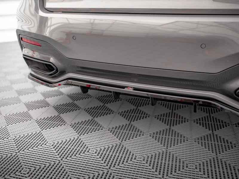 Maxton Design - Rear Splitter (Vertical Bars) V.1 BMW 7 M-Pack G11 / G12 Facelift