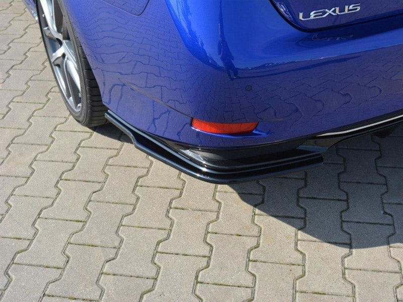 Maxton Design - REAR SIDE SPLITTERS LEXUS GS MK4 FACELIFT H (2015-UP)