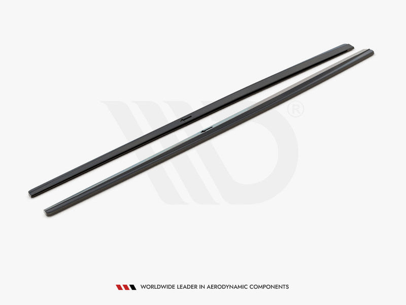 Maxton Design - SIDE SKIRTS DIFFUSERS V.1 AUDI S3 / A3 S-LINE 8V / 8V FL SEDAN (2013-2020)
