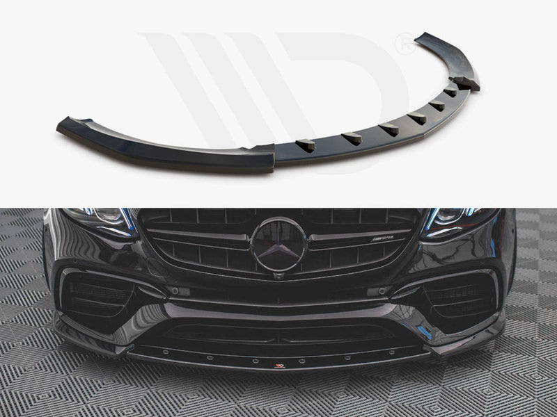 Maxton Design - FRONT SPLITTER V.3 MERCEDES E63 AMG ESTATE/SEDAN S213/W213 (2017-2021)