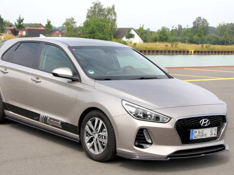 Maxton Design - FRONT SPLITTER V.1 HYUNDAI I30 MK3 HATCHBACK (2017-2020)