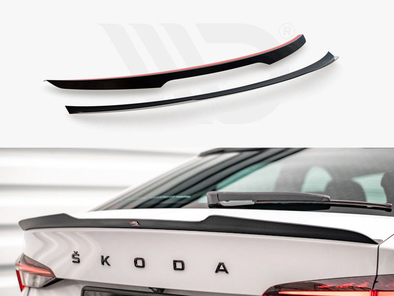 Maxton Design - SPOILER CAP SKODA OCTAVIA LIFTBACK MK4 (2019-2024)