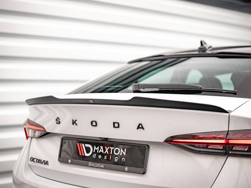 Maxton Design - SPOILER CAP SKODA OCTAVIA LIFTBACK MK4 (2019-2024)