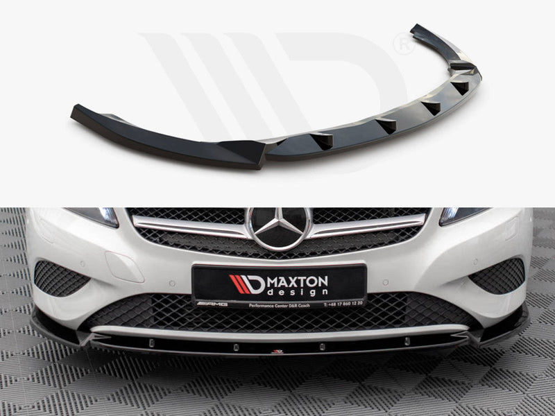 Maxton Design - FRONT SPLITTER V.1 MERCEDES A W176 (2012-2015)
